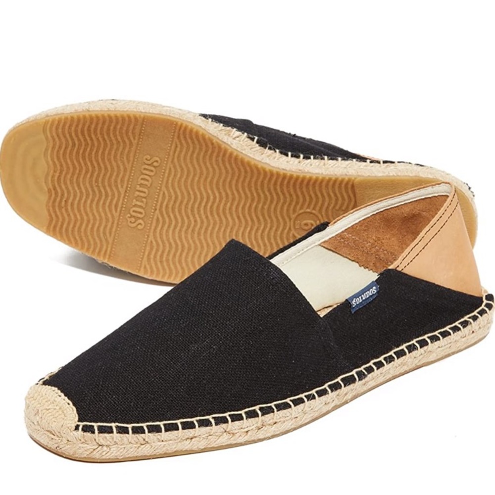 SOLUDOS Convertible Original Black/Beige men 9.5